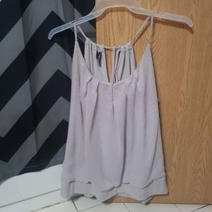 Light lavender dressy tank